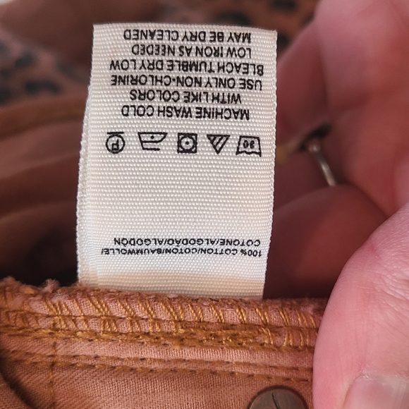 NWT Free People Leopard Print Mini Skirt 31 / 12 - Picture 7 of 8